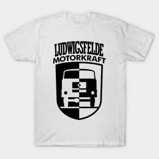 IFA Ludwigsfelde Motorkraft Coat of Arms (black) T-Shirt